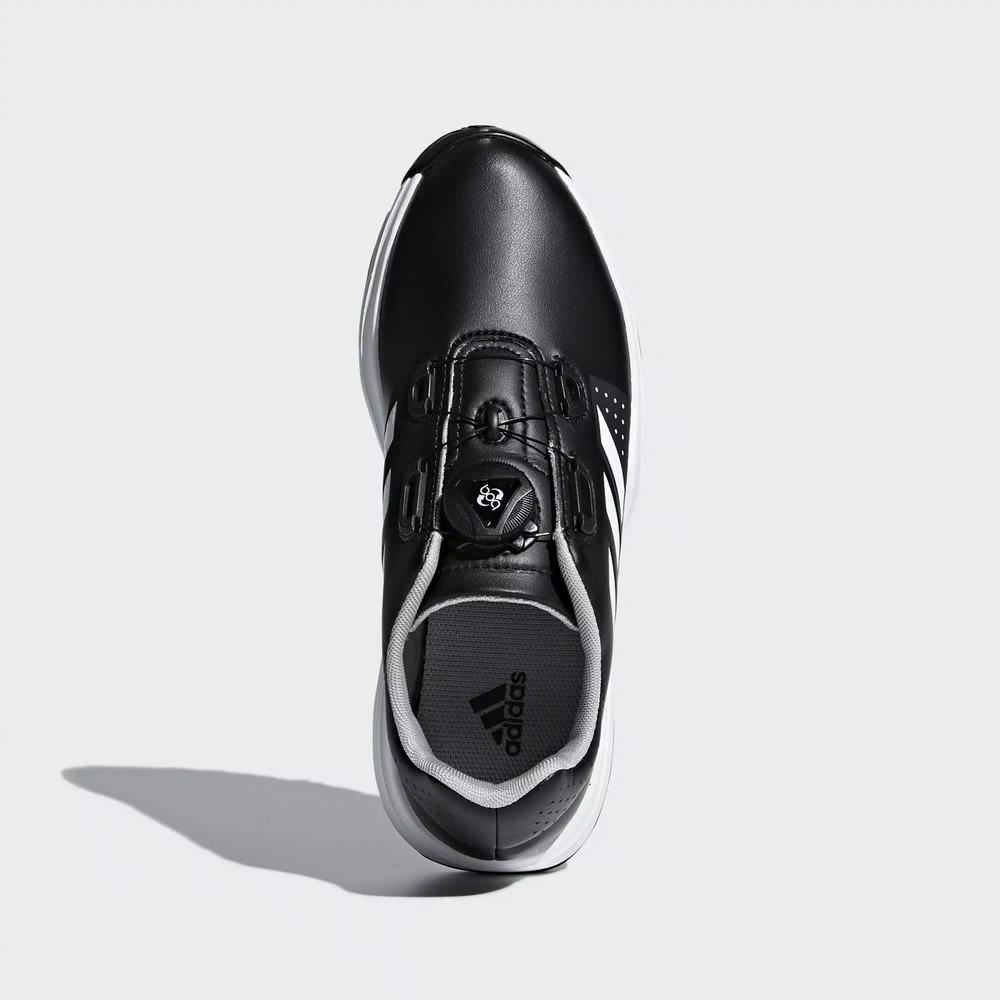 Adidas Adipower Boa Tenis De Golf Negros Para Niño (MX-91235)